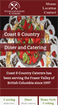 Mobile Screenshot of coastcaterers.com